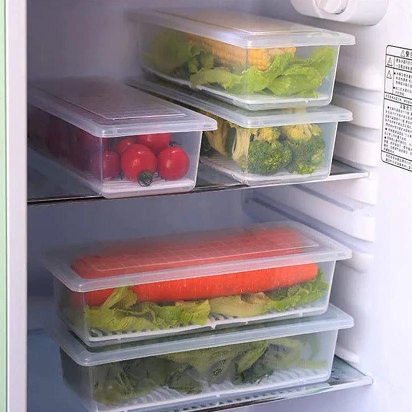 Vegetables & Fruits Freezer Storage Containers, 6-Pack 1500ML