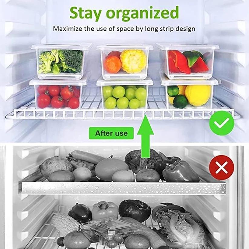 Vegetables & Fruits Freezer Storage Containers, 6-Pack 1500ML