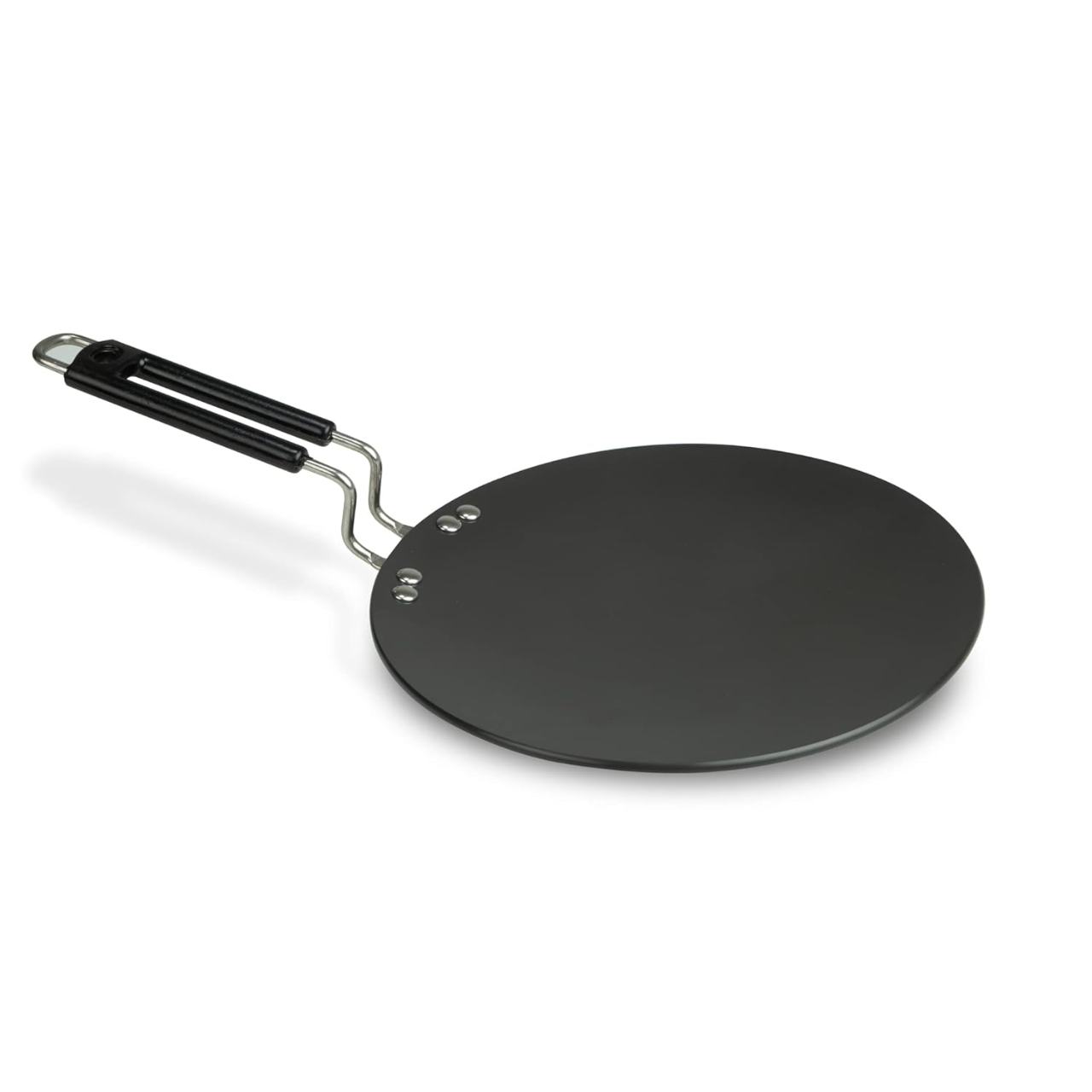 Vikas Hard Anodized Roti Tawa - Heavy Duty Flat Cooking Pan - 225mm