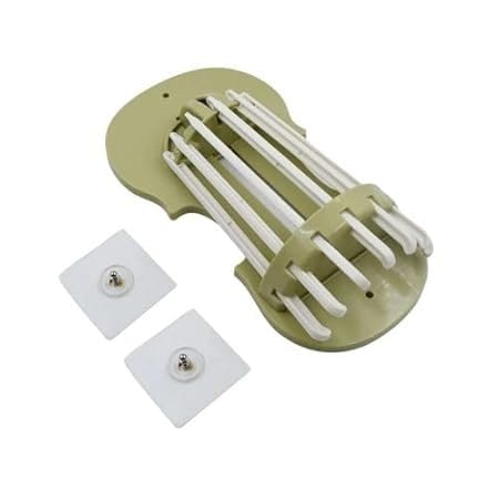 Wall-Mounted Rotating Multi-Arm Organizer Rack with Decorative Guitar Design